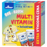 Vitar Multivitamin+kolostrum Bob a Bobek tbl. 2x45