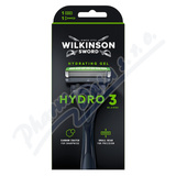 WILKINSON Hydro 3 Black Edition strojek+1 nhr. hl. 